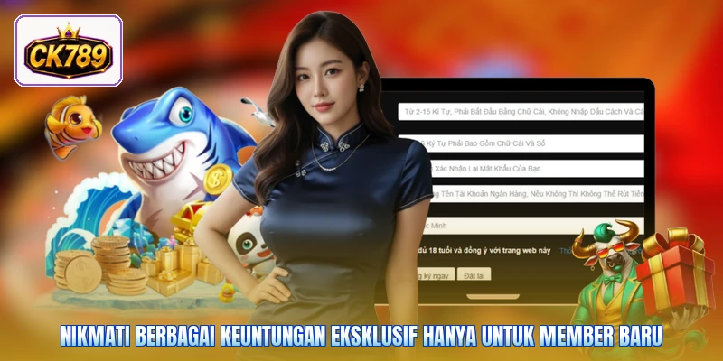 Nikmati berbagai keuntungan eksklusif hanya untuk member baru