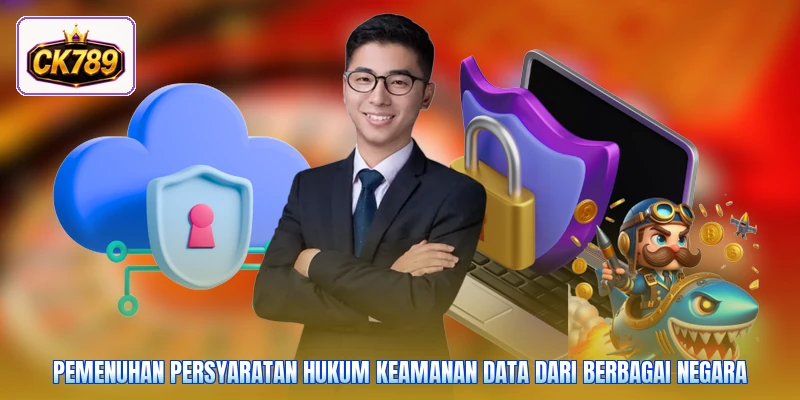 Pemenuhan persyaratan hukum keamanan data dari berbagai negara