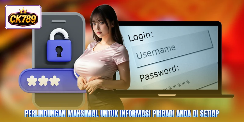 Perlindungan maksimal untuk informasi pribadi Anda di setiap