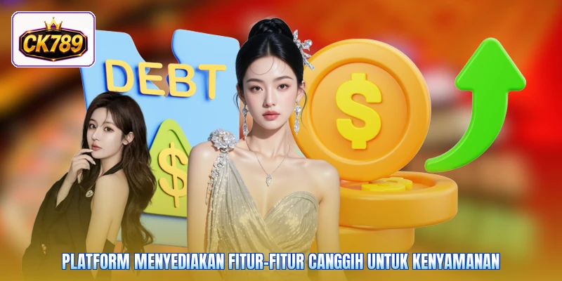 Platform menyediakan fitur-fitur canggih untuk kenyamanan